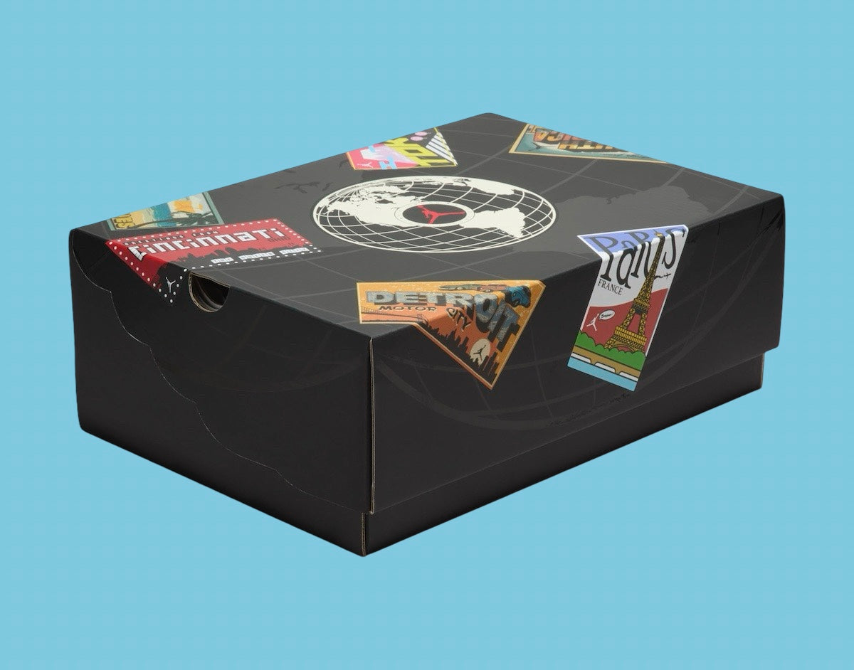 Jordan Air Ship SP x Opium (Black and Court Purple)