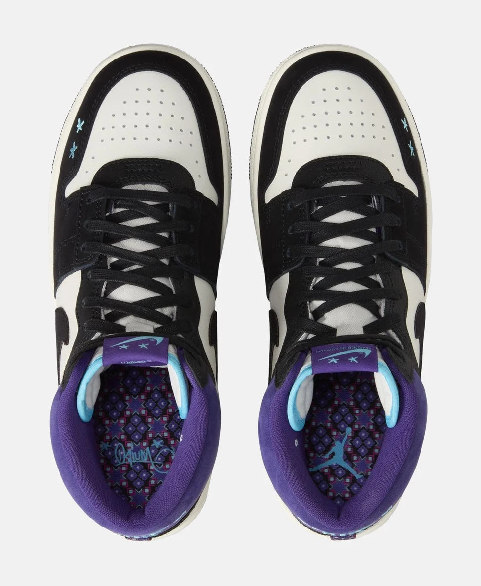 Jordan Air Ship SP x Opium (Black and Court Purple)