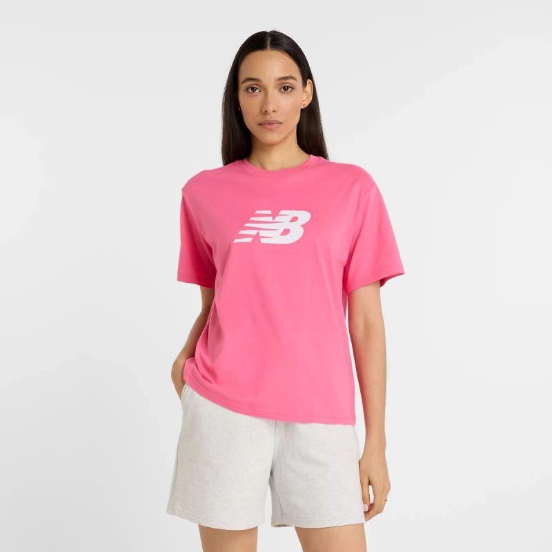 New Balance Sport Jersey Relaxed Logo W WT43583DAB
