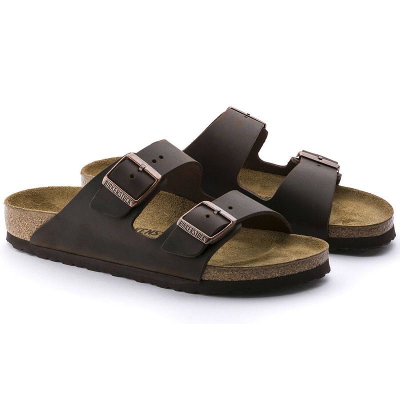 Birkenstock Arizona Nubuck Habana Narrow Brown Women's/Men's  (52533)