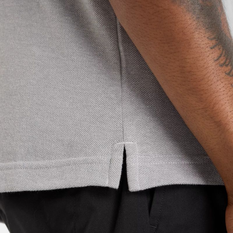 New Balance Cotton Pique Polo Shirt M MT51519AG