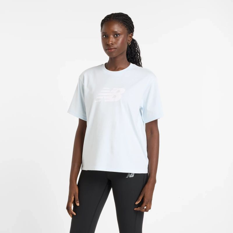 New Balance Sport Jersey Relaxed Logo W WT43583IB
