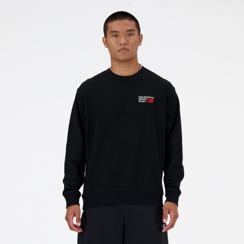 New Balance Athletics Premium Logo M MT41547BK sweatshirt