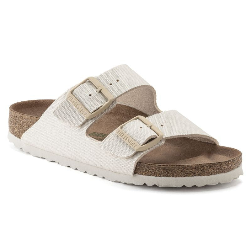Birkenstock Arizona Vegan Women Textile Narrow Eggshell  for Narrow Feet (1022679)