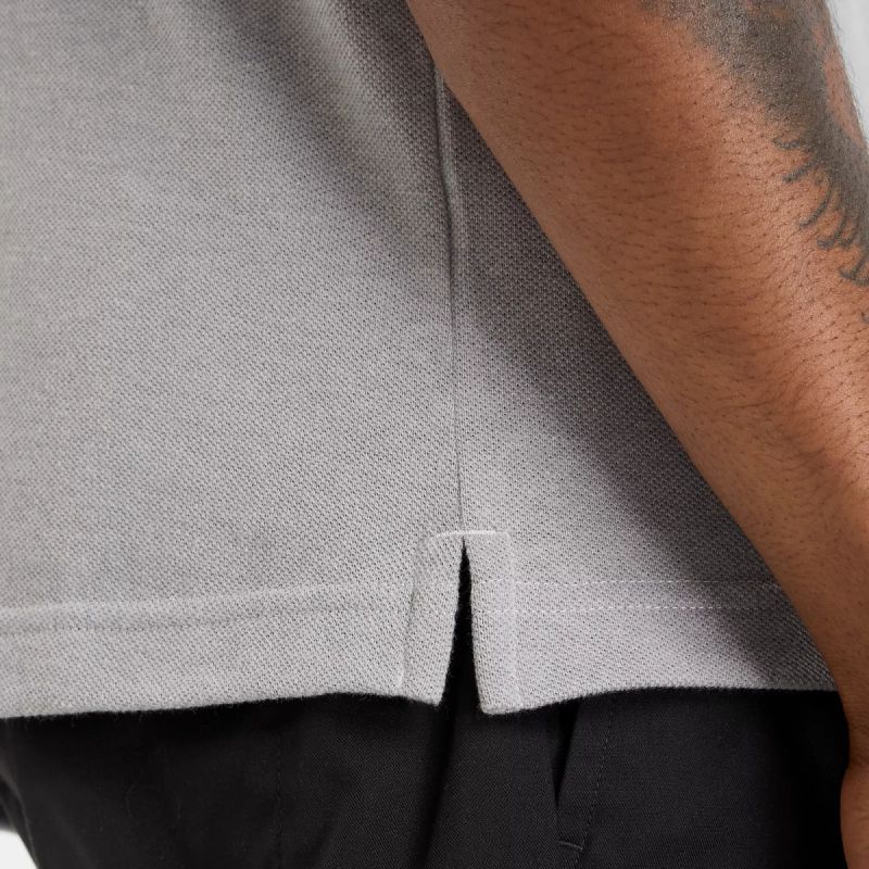 New Balance Cotton Pique Polo Shirt M MT51519AG