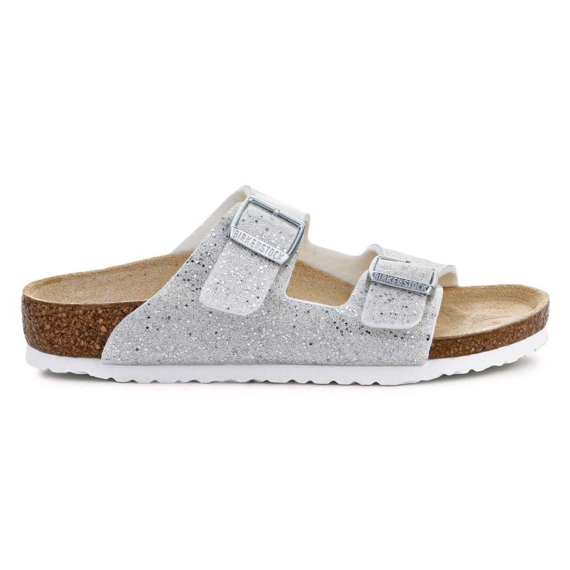 Birkenstock Arizona Kids 1022230 Cosmic Sparkle White calfs