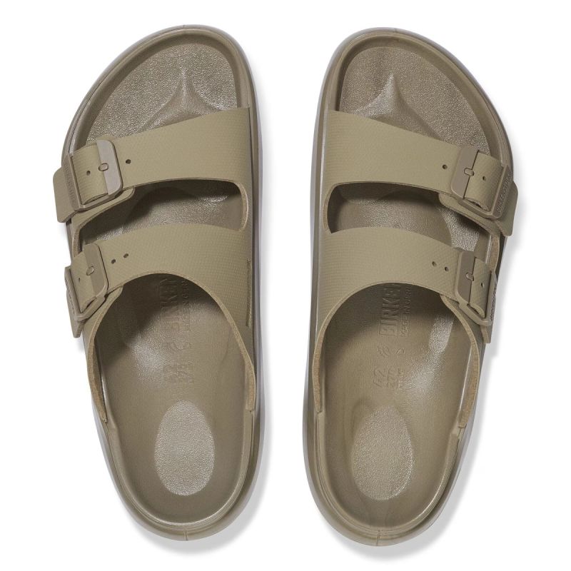 Birkenstock Men's Mogami Terra Stealth 2-Strap Sandals 1029596 Apex Faded Khaki (Standard Width)