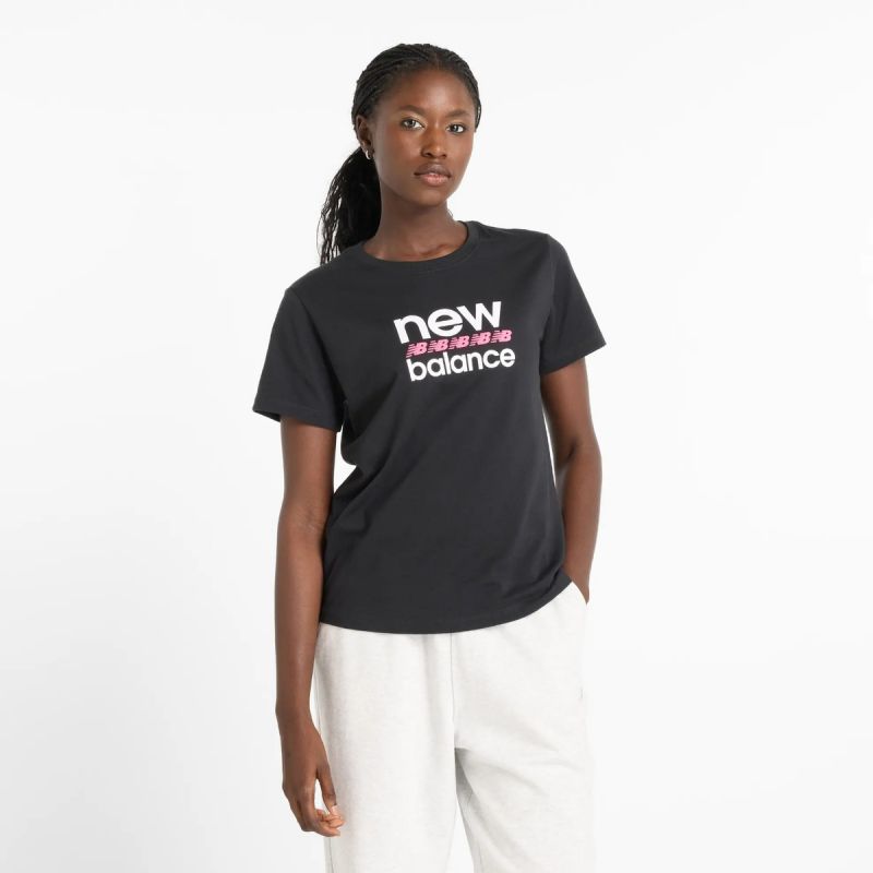 New Balance Sport Graphic T-Shirt W WT51540BK