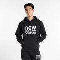 New Balance Sport Graphic Fleece Hoodie BK M MT51941BK