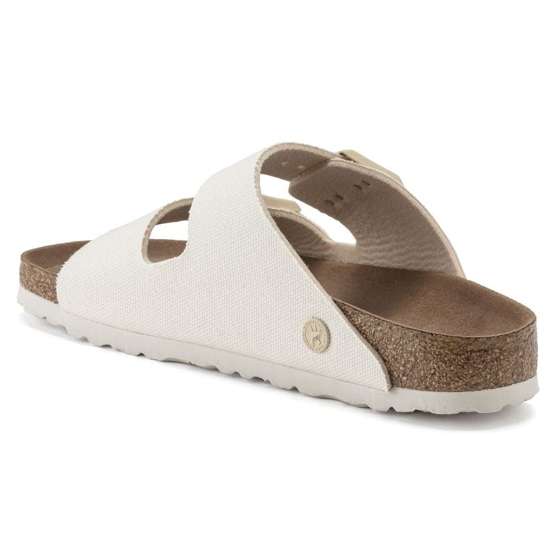 Birkenstock Arizona Vegan Women Textile Narrow Eggshell  for Narrow Feet (1022679)