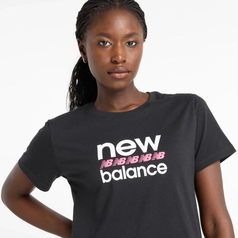 New Balance Sport Graphic T-Shirt W WT51540BK