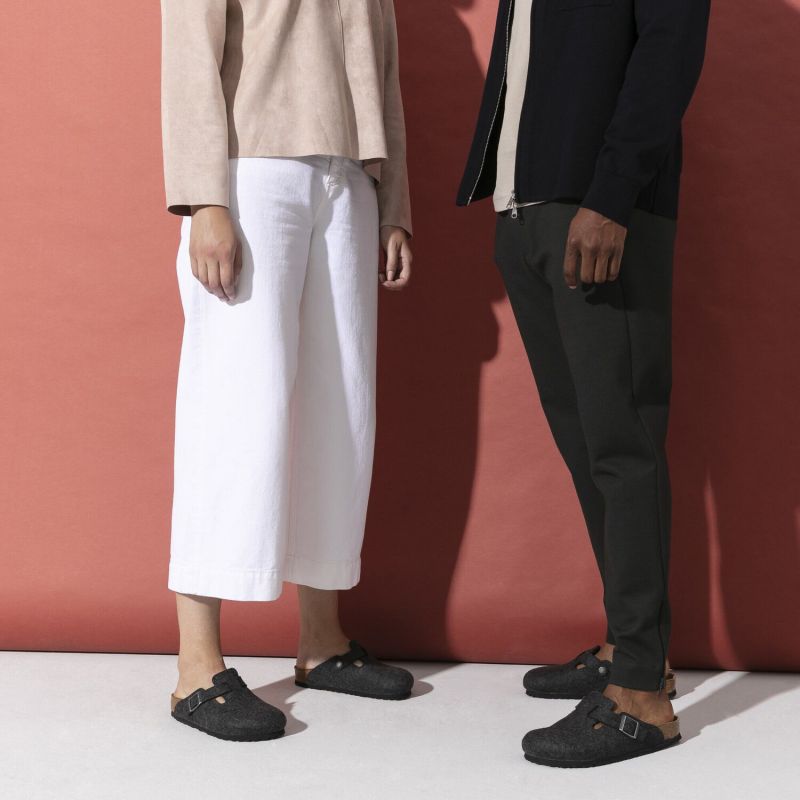 Birkenstock Boston FE Anthrazit 160371