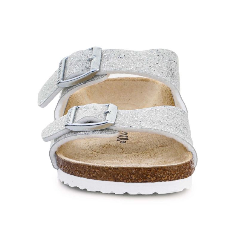 Birkenstock Arizona Kids 1022230 Cosmic Sparkle White calfs